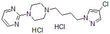 CAS#: 132449-89-9, 2-[4-[4-(4-Chloropyrazol-1-Yl)Butyl]Piperazin-1-Yl]Pyrimidine Dihydrochloride