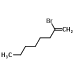 CAS 登录号：13249-60-0， 2-溴辛-1-烯