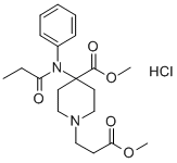 CAS 登录号：132539-07-2， 瑞芬太尼盐酸盐