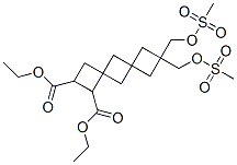 CAS#: 132545-47-2, Diethyl 8,8-bis(mesyloxymethyl)dispiro(3.1.3.1)decane-2,3-dicarboxylate