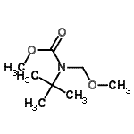CAS#: 132547-45-6, Methyl (Methoxymethyl)(2-Methyl-2-Propanyl)Carbamate