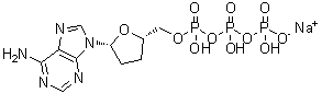 CAS#: 132619-65-9, 2',3'-Dideoxy-Adenosine5'-(Tetrahydrogen Triphosphate) Disodium Salt