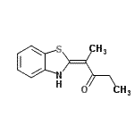CAS#: 132630-13-8, (2E)-2-(1,3-Benzothiazol-2(3H)-Ylidene)-3-Pentanone