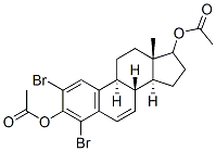 CAS#: 132633-86-4, [(8R,9S,13S,14S)-3-Acetyloxy-2,4-Dibromo-13-Methyl-8,9,11,12,14,15,16,17-Octahydrocyclopenta[a]Phenanthren-17-Yl] Acetate