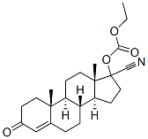 CAS#: 132639-68-0, [(8R,9S,10R,13S,14S)-17-Cyano-10,13-Dimethyl-3-Oxo-2,6,7,8,9,11,12,14,15,16-Decahydro-1H-Cyclopenta[a]Phenanthren-17-Yl] Ethyl Carbonate