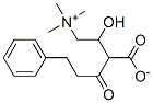 CAS#: 132741-84-5, 2-(1-Hydroxy-2-Trimethylazaniumylethyl)-3-Oxo-5-Phenylpentanoate