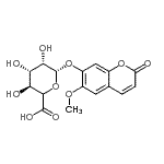 CAS#: 132752-65-9, Scopoletin beta-D-Glucuronide