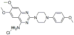CAS#: 132764-67-1, 6,7-Dimethoxy-2-[4-(4-Methoxyphenyl)Piperazin-1-Yl]Quinazolin-4-Amine Hydrochloride