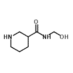 CAS#: 132801-78-6, N-(Hydroxymethyl)-3-Piperidinecarboxamide