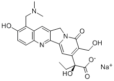 CAS#: 132877-29-3, (2S)-2-[1-(Dimethylaminomethyl)-2-Hydroxy-8-(Hydroxymethyl)-9-Oxo-11H-Indolizino[1,2-b]Quinolin-7-Yl]-2-Hydroxybutanoic Acid