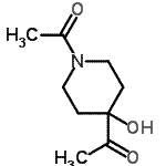 CAS#: 132945-52-9, 1,1'-(4-Hydroxy-1,4-Piperidinediyl)Diethanone