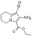 CAS#: 132994-04-8, Ethyl 2-Amino-1-Cyano-5,6,7,8-Tetrahydro-3-Indolizinecarboxylate