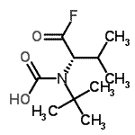 CAS#: 133010-02-3, N-Carboxy-N-(2-Methyl-2-Propanyl)-L-Valyl Fluoride