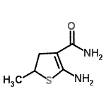 CAS#: 133036-95-0, 2-Amino-5-Methyl-4,5-Dihydro-3-Thiophenecarboxamide
