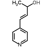 CAS#: 133080-46-3, (3E)-4-(4-Pyridinyl)-3-Buten-2-Ol