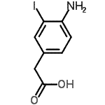 CAS#: 133178-71-9, (4-Amino-3-Iodophenyl)Acetic Acid