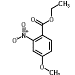 CAS 登录号：13324-13-5， 乙基4-甲氧基-2-硝基苯甲酸酯
