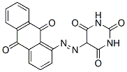 CAS 登录号：13325-57-0， 5-(蒽醌-1-基偶氮)巴比妥酸