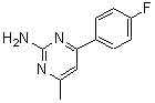 CAS 登录号：133256-49-2， 4-(4-氟苯基)-6-甲基-2-嘧啶胺