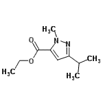 CAS 登录号：133261-08-2， 乙基3-异丙基-1-甲基-1H-吡唑-5-羧酸酯