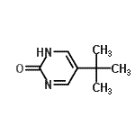 CAS 登录号：133271-21-3， 5-(2-甲基-2-丙基)-2(1H)-嘧啶酮