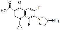 CAS#: 133298-78-9, 7-[(3S)-3-Aminopyrrolidin-1-Yl]-1-Cyclopropyl-6,8-Difluoro-4-Oxoquinoline-3-Carboxylic Acid