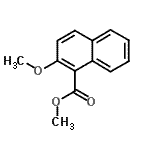 CAS#: 13343-92-5, Methyl 2-Methoxy-1-Naphthoate
