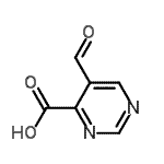 CAS#: 133510-35-7, 5-Formyl-4-Pyrimidinecarboxylic Acid