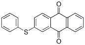 CAS 登录号：13354-40-0， 2-(苯硫基)蒽醌