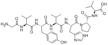 CAS#: 133605-55-7, Glycyl-L-Valyl-L-Tyrosyl-L-Valyl-L-Histidyl-L-Prolyl-L-Valine