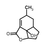 CAS#: 133613-71-5, 7B-Hydroxy-4-Methyl-5,5A,6,7,7A,7B-Hexahydroindeno[1,7-Bc]Furan-2(4H)-One