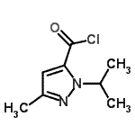 CAS#: 133639-29-9, 1-Isopropyl-3-Methyl-1H-Pyrazole-5-Carbonyl Chloride