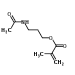CAS#: 133651-68-0, 3-Acetamidopropyl 2-Methylprop-2-Enoate