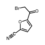 CAS#: 133674-72-3, 5-(Bromoacetyl)-2-Furonitrile