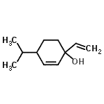 CAS#: 133693-87-5, 4-Isopropyl-1-Vinyl-2-Cyclohexen-1-Ol