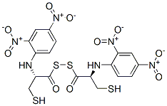 CAS#: 133694-79-8, (2S)-2-[(2,4-Dinitrophenyl)Amino]-3-[2-[(2,4-Dinitrophenyl)Amino]-3-Hydroxy-3-Oxopropyl]Disulfanylpropanoic Acid
