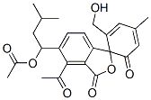 CAS#: 133806-60-7, [1-[1'-(Hydroxymethyl)-4-Methoxy-3'-Methyl-3,5'-Dioxospiro[1-Benzofuran-2,6'-Cyclohexa-1,3-Diene]-5-Yl]-3-Methylbutyl] Acetate