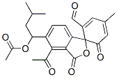 CAS#: 133806-61-8, [1-(1'-Formyl-4-Methoxy-3'-Methyl-3,5'-Dioxospiro[1-Benzofuran-2,6'-Cyclohexa-1,3-Diene]-5-Yl)-3-Methylbutyl] Acetate