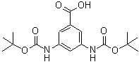 CAS#: 133887-83-9, 3,5-Bis({[(2-Methyl-2-Propanyl)Oxy]Carbonyl}Amino)Benzoic Acid