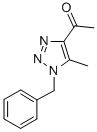 CAS#: 133992-60-6, 1-[5-Methyl-1-(Phenylmethyl)-1H-1,2,3-Triazol-4-Yl]-Ethanone