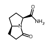 CAS#: 134024-01-4, (3S,7aR)-5-Oxohexahydro-1H-Pyrrolizine-3-Carboxamide