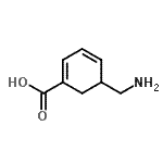 CAS#: 134039-31-9, 5-(Aminomethyl)-1,3-Cyclohexadiene-1-Carboxylic Acid