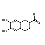 CAS#: 134101-50-1, 6,7-Dihydroxy-1,2,3,4-Tetrahydro-2-Naphthalenecarboxylic Acid
