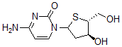 CAS 登录号：134111-30-1， 4-氨基-1-[(4S,5R)-4-羟基-5-(羟基甲基)四氢噻吩-2-基]嘧啶-2-酮