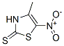 CAS#: 13416-33-6, 4-Methyl-5-Nitrothiazole-2(3H)-Thione