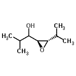 CAS 登录号：134175-91-0， 1-[(2S,3S)-3-异丙基-2-环氧乙烷基]-2-甲基-1-丙醇