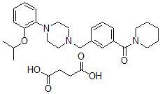 CAS#: 134208-18-7, Mazapertine succinate