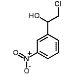 CAS#: 13425-36-0, 2-Chloro-1-(3-Nitrophenyl)Ethanol