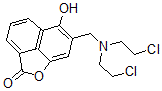 CAS#: 134274-45-6, 5-Hydroxy-6-(N,N-bis(2-chloroethyl)aminomethyl)naphthalene-1,8-carbolactone