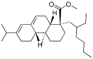 CAS#: 13434-00-9, 7-Isopropyl-1,4a-dimethyl-2,3,4,4b,5,6,10,10a-octahydrophenanthrene-1-carboxylic acid 2-ethylhexyl ester
